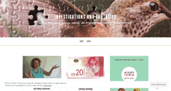 Desktop Screenshot of investigationsandfantasies.com